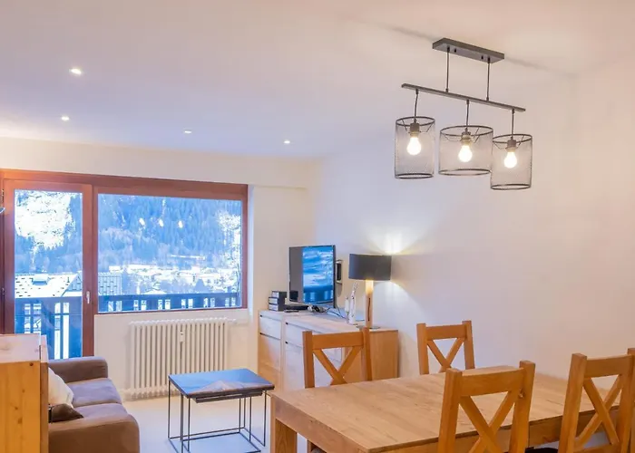 Portes Du Brevent -1 Bedroom With Magnificient Mont Blanc Views Apartment Chamonix