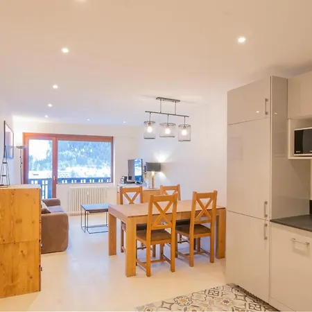 Portes Du Brevent -1 Bedroom With Magnificient Mont Blanc Views 公寓 霞慕尼